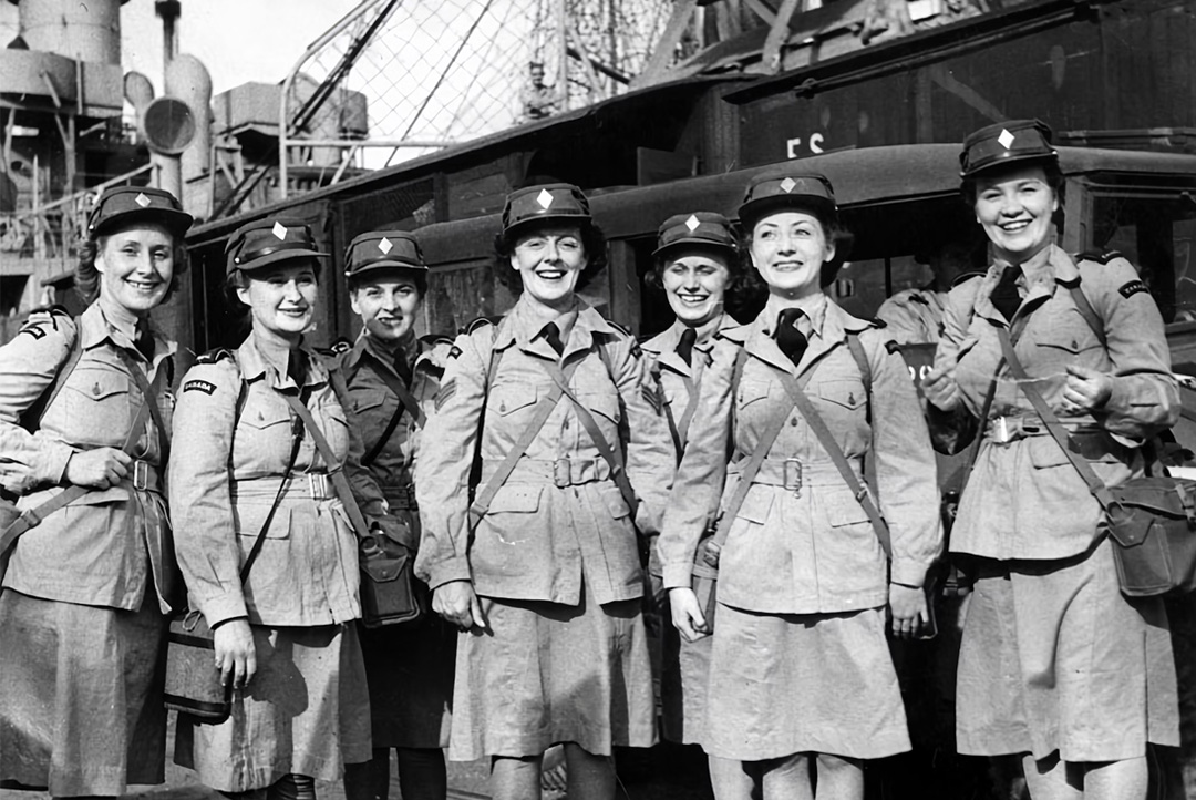 group_of_uniformed_women